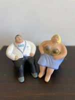 Duo de figurines de l'Aquilone