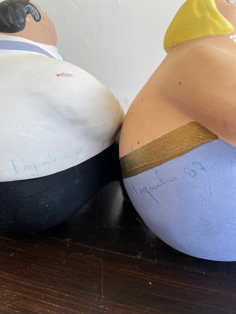 Duo de figurines de l'Aquilone
