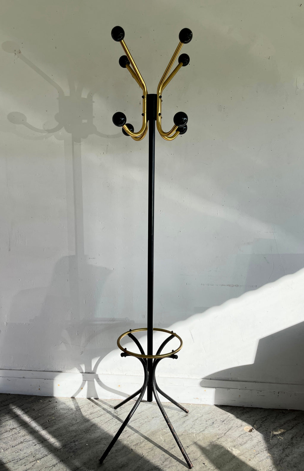 Porte-manteau perroquet 70s