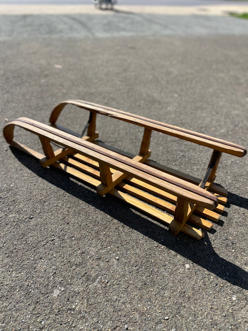 Luge en bois