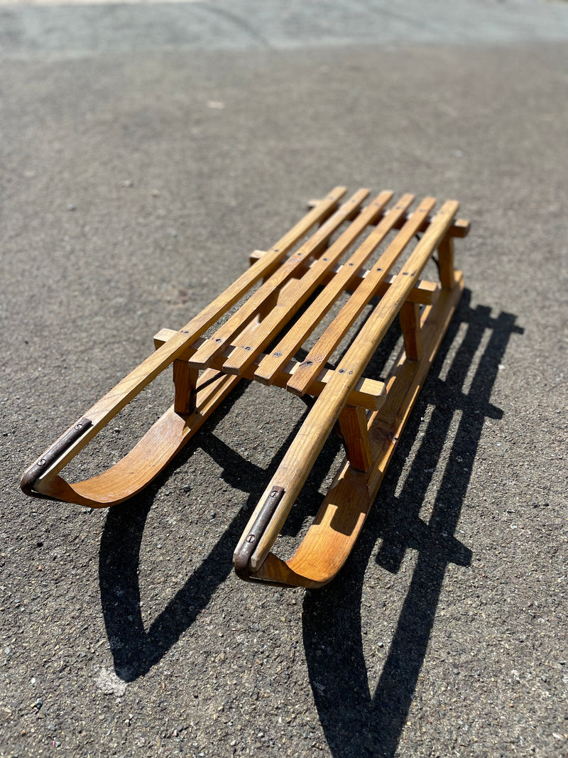 Luge en bois