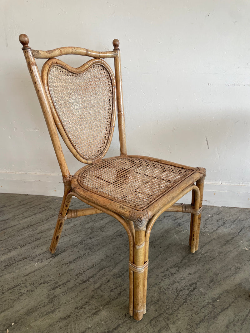 Chaise en rotin