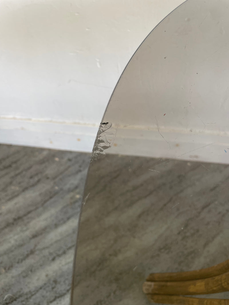Table en rotin