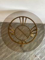 Table en rotin
