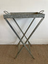 Table d'appoint en zinc