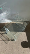 Table basse en verre