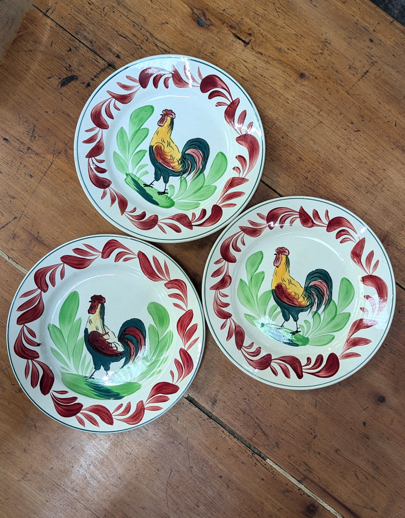 Lot de 3 Assiettes Choisy le Roi