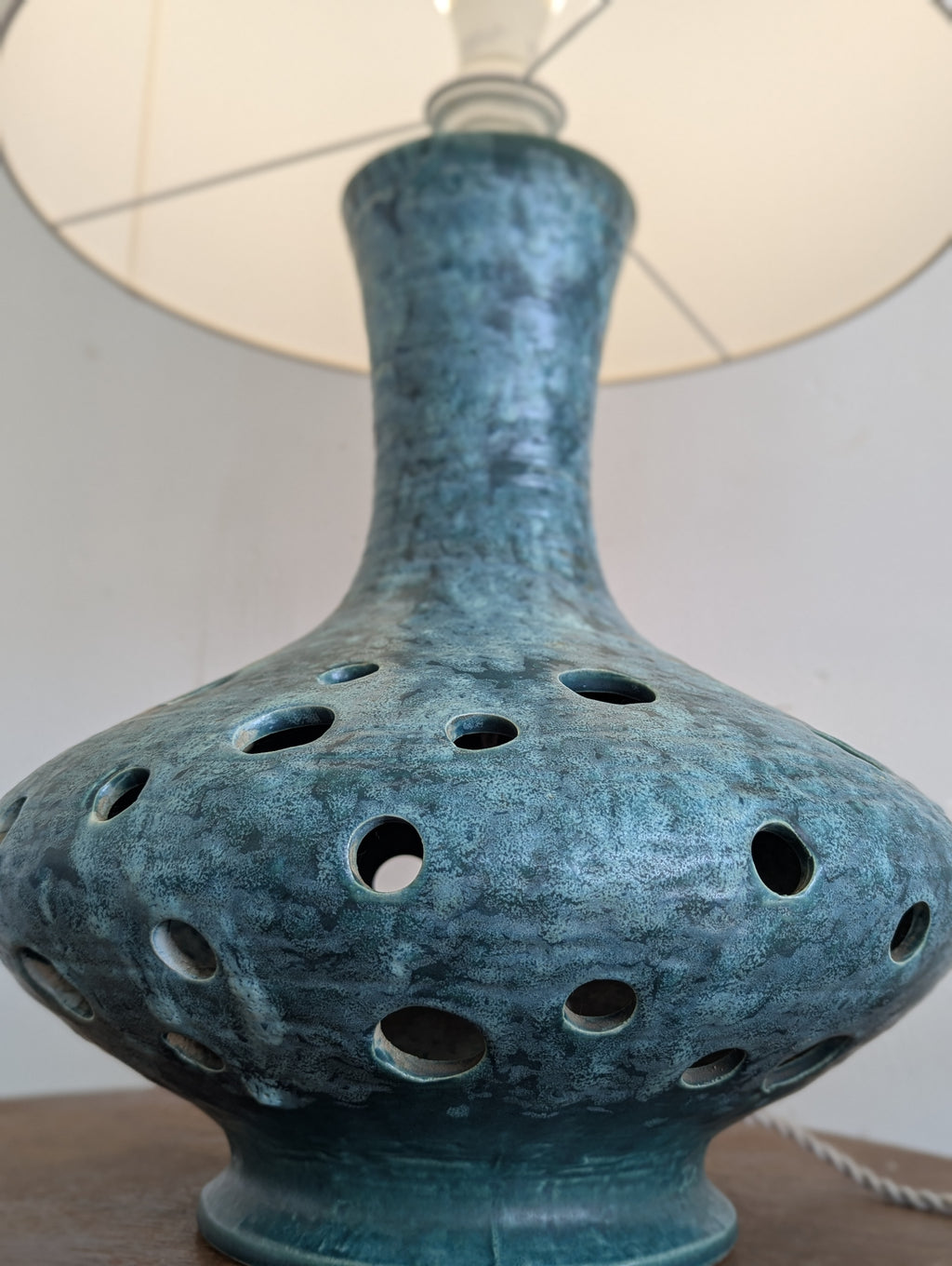 Lampe en ceramique