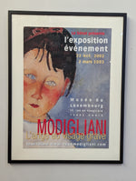 Affiche de l’exposition Modigliani